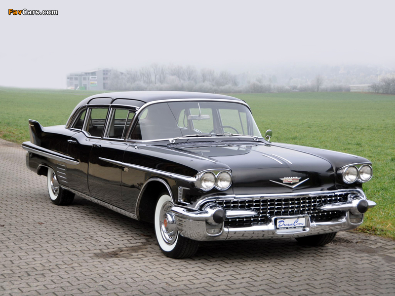 Pictures of Cadillac Fleetwood Seventy-Five Limousine 1958 (800 x 600)