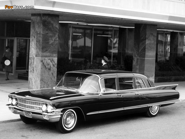 Pictures of Cadillac Fleetwood Seventy-Five Limousine 1962 (640 x 480)