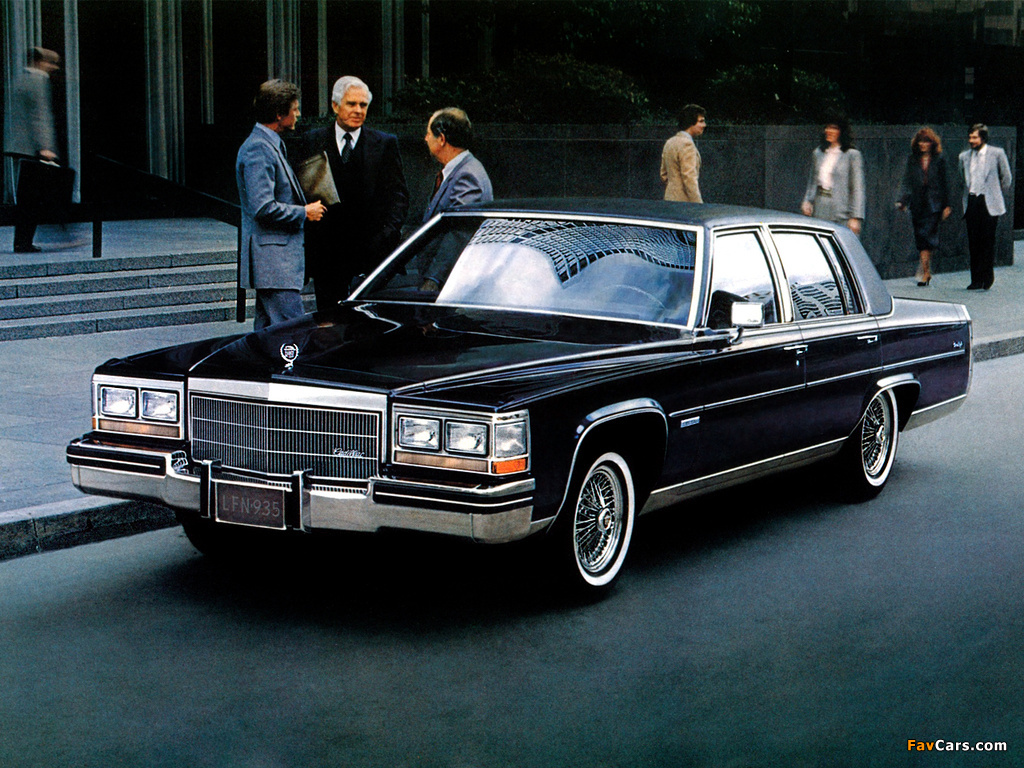 Pictures of Cadillac Fleetwood Brougham 1980–86 (1024 x 768)