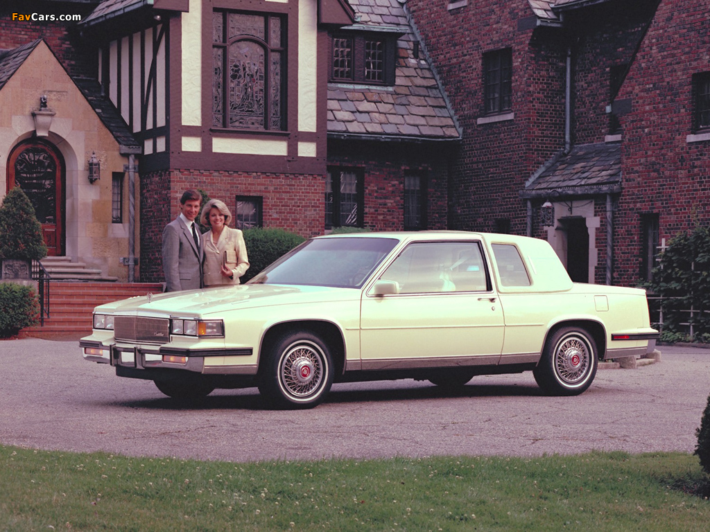 Pictures of Cadillac Fleetwood Coupe 1985–88 (1024 x 768)