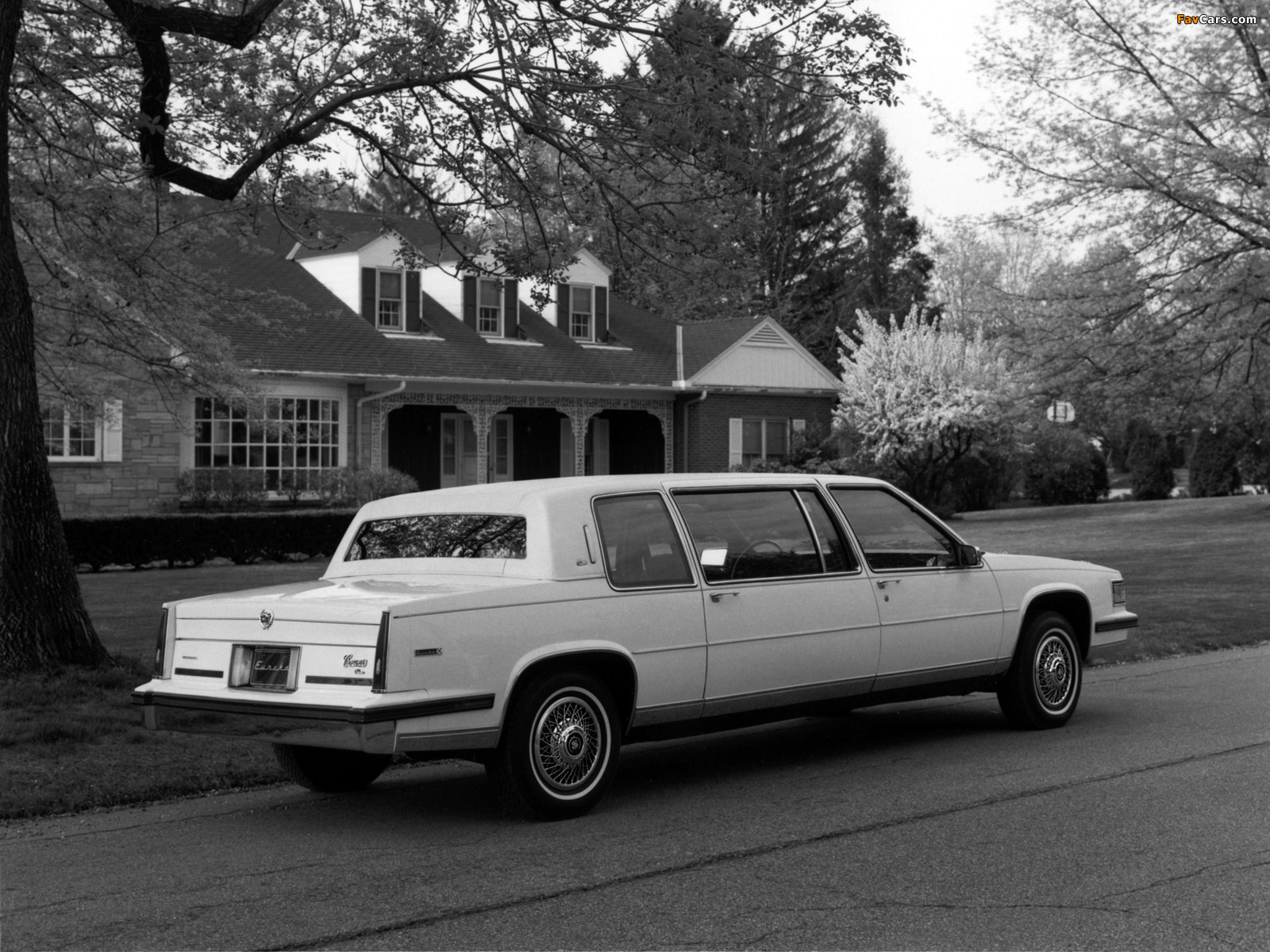 Pictures of Cadillac Fleetwood Concours Talisman Limousine by Eureka 1988 (1600 x 1200)