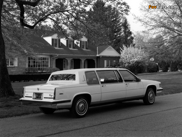 Pictures of Cadillac Fleetwood Concours Talisman Limousine by Eureka 1988 (640 x 480)