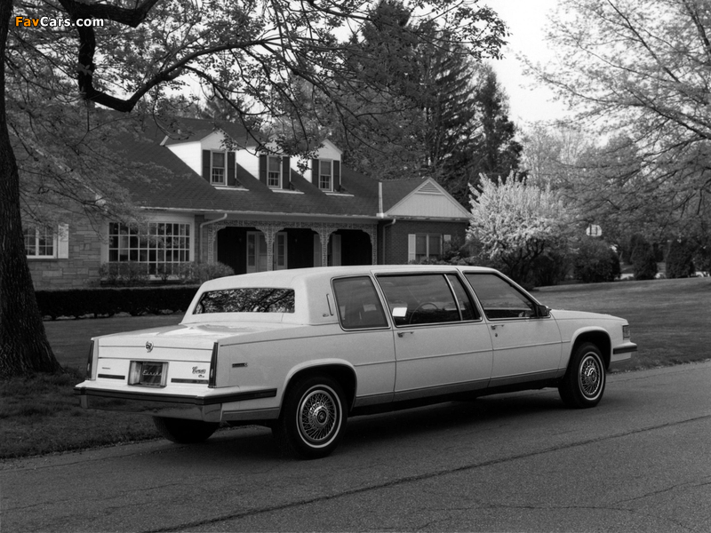 Pictures of Cadillac Fleetwood Concours Talisman Limousine by Eureka 1988 (800 x 600)