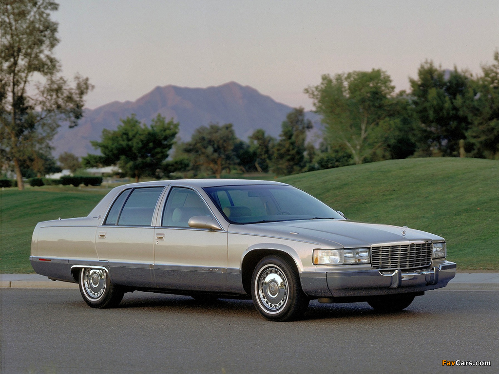 Pictures of Cadillac Fleetwood 1993–96 (1024 x 768)