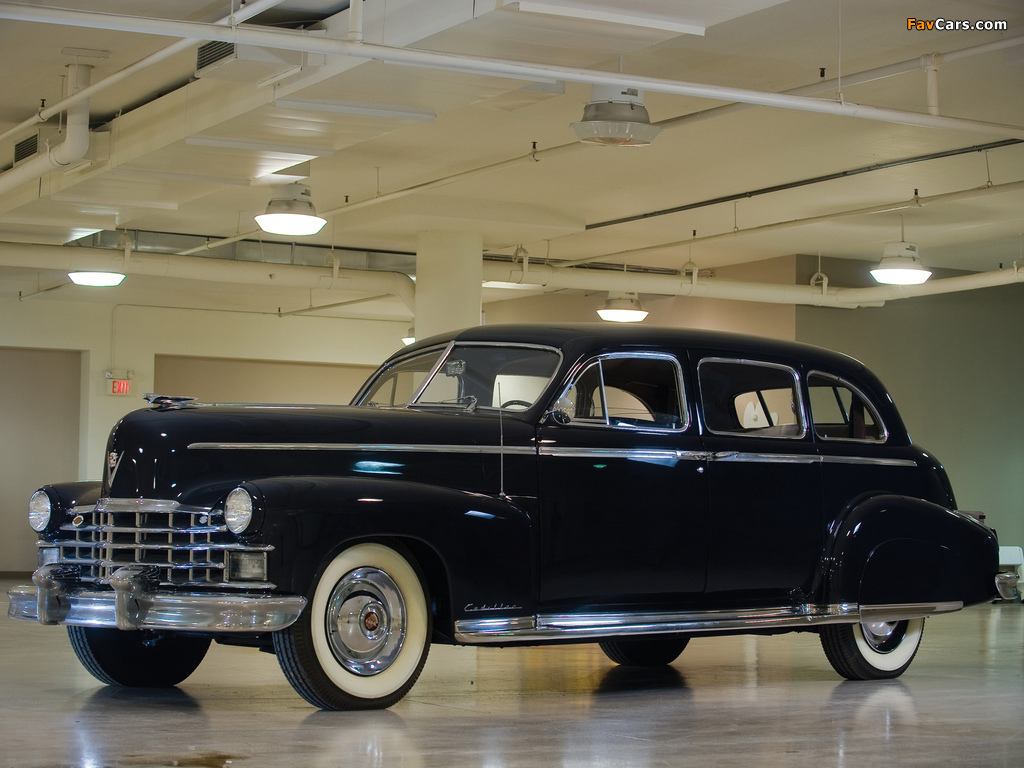 Cadillac Seventy-Five Fleetwood Limousine 1947 wallpapers (1024 x 768)