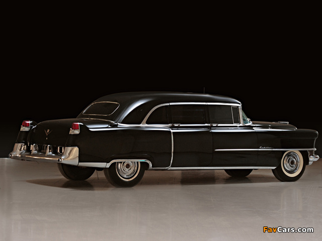 Cadillac Fleetwood Seventy-Five Limousine 1955 wallpapers (640 x 480)