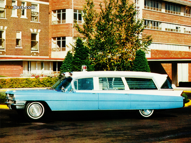 Cadillac Ambulance by Eureka 1963 wallpapers (640 x 480)