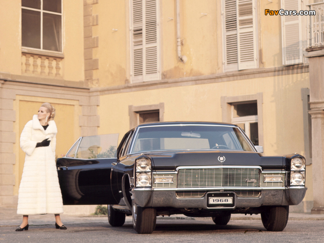 Cadillac Fleetwood Sixty Special (68069-M) 1968 wallpapers (640 x 480)