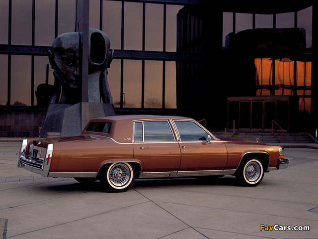Cadillac Fleetwood Brougham 1980–86 wallpapers (640 x 480)