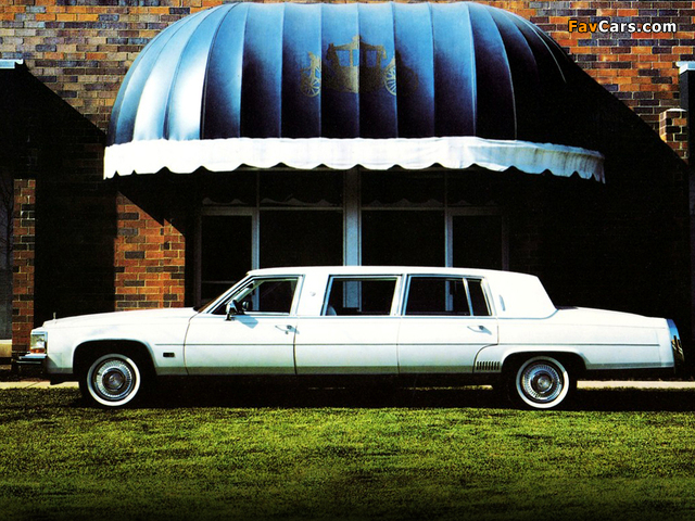 Cadillac Fleetwood Grand Flagship Limousine by Moloney 1984 wallpapers (640 x 480)
