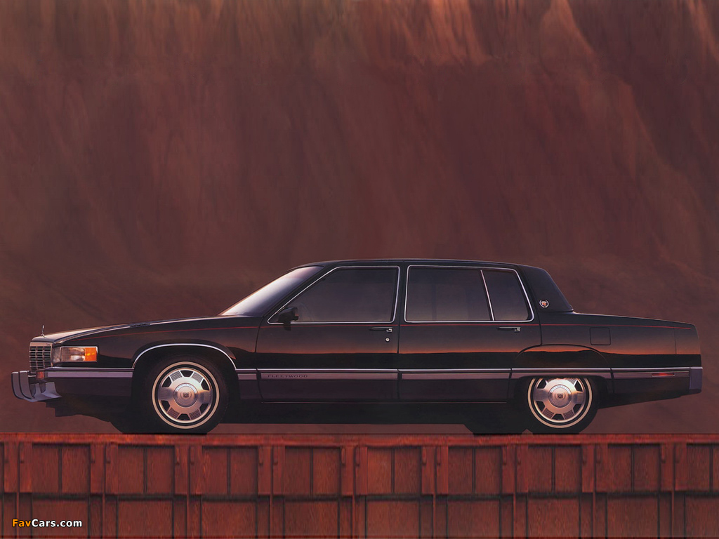 Cadillac Fleetwood 1991–92 wallpapers (1024 x 768)