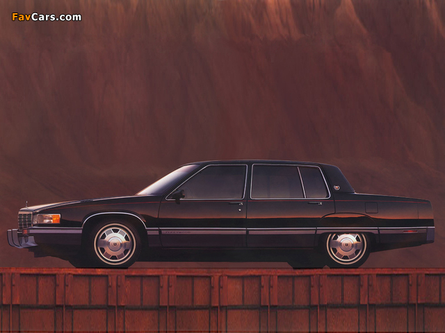 Cadillac Fleetwood 1991–92 wallpapers (640 x 480)