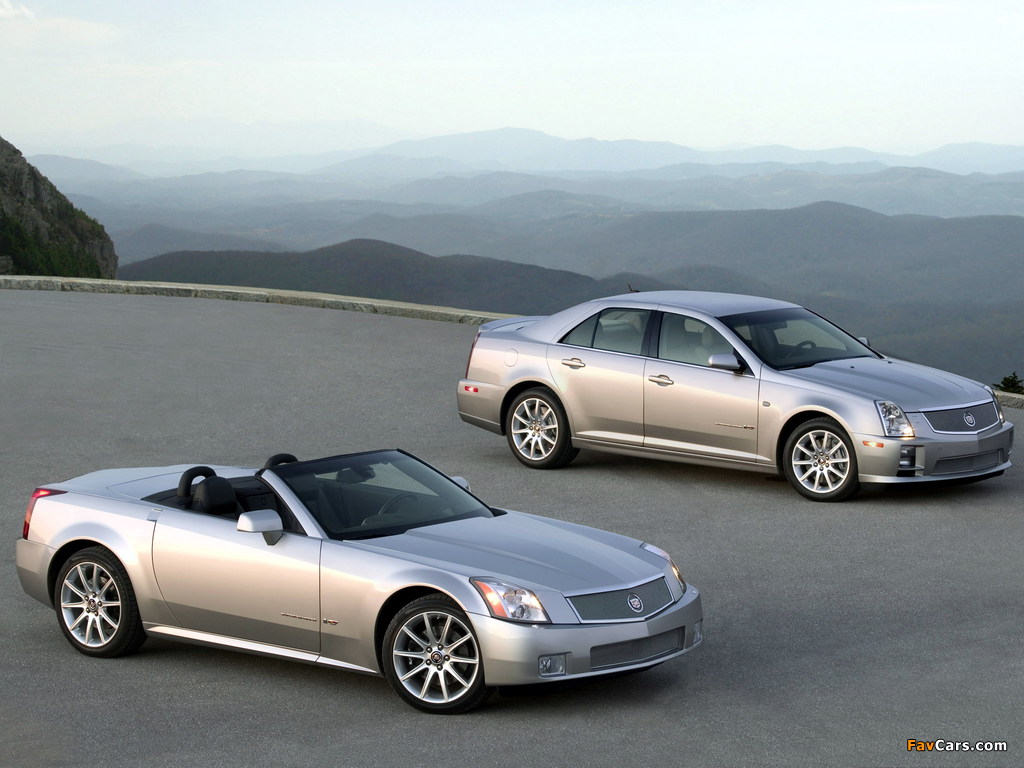 Cadillac XLR-V & STS-V 2006 pictures (1024 x 768)