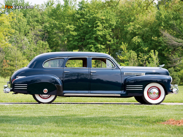 Cadillac Series 67 Touring Sedan by Fisher (41-6723) 1941 wallpapers (640 x 480)