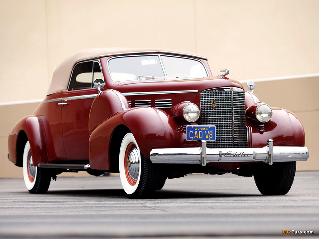 Cadillac Seventy-Five Convertible 1938 wallpapers (1024 x 768)
