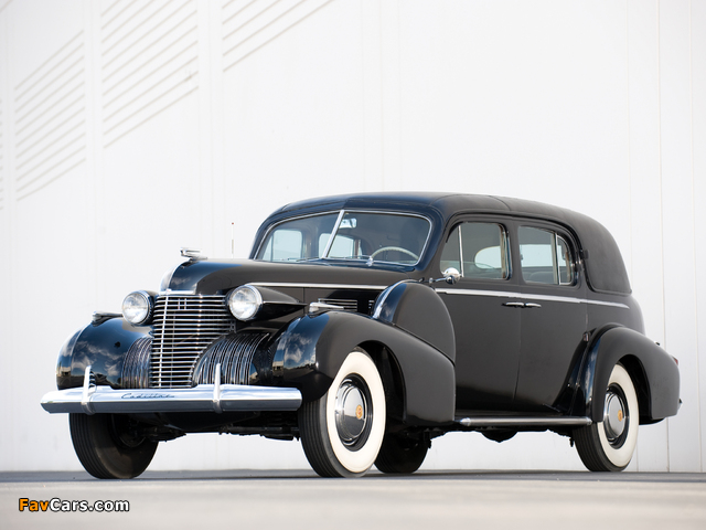 Cadillac Seventy-Five Formal Sedan 1938–41 wallpapers (640 x 480)