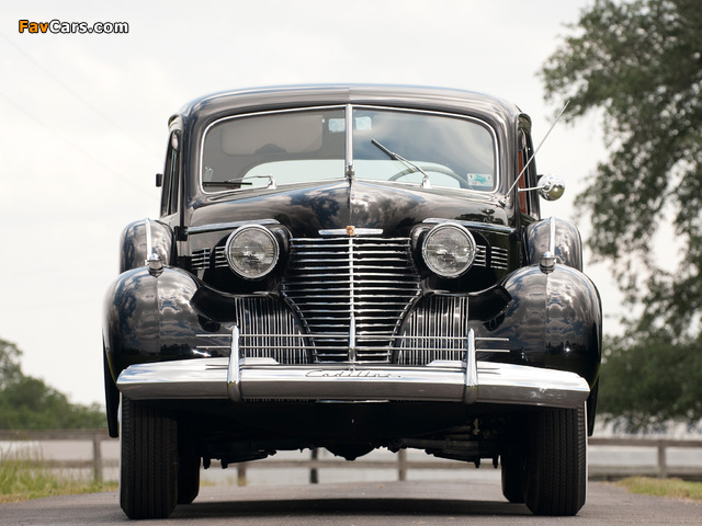 Pictures of Cadillac Fleetwood Seventy-Five Imperial Sedan 1940 (640 x 480)