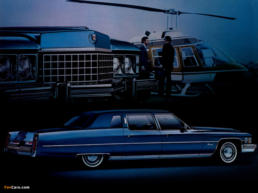 Pictures of Cadillac Fleetwood Seventy-Five 1974 (1024 x 768)