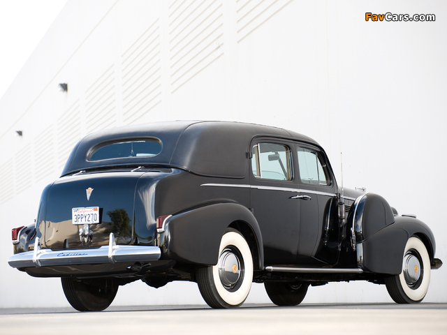 Cadillac Seventy-Five Formal Sedan 1938–41 wallpapers (640 x 480)