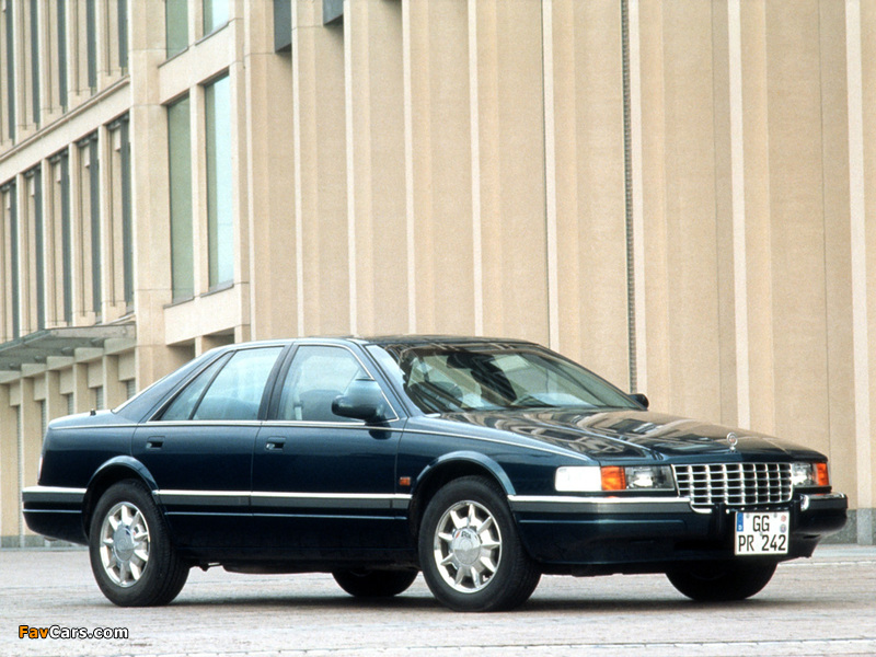 Cadillac Seville SLS EU-spec 1992–97 wallpapers (800 x 600)