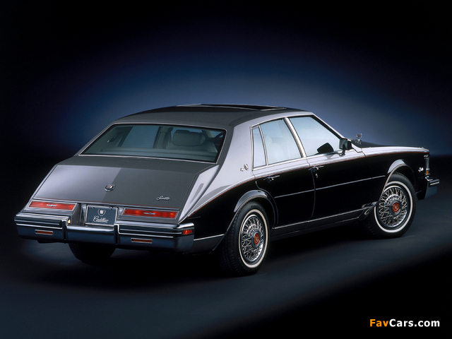 Pictures of Cadillac Seville Elegante 1980–85 (640 x 480)