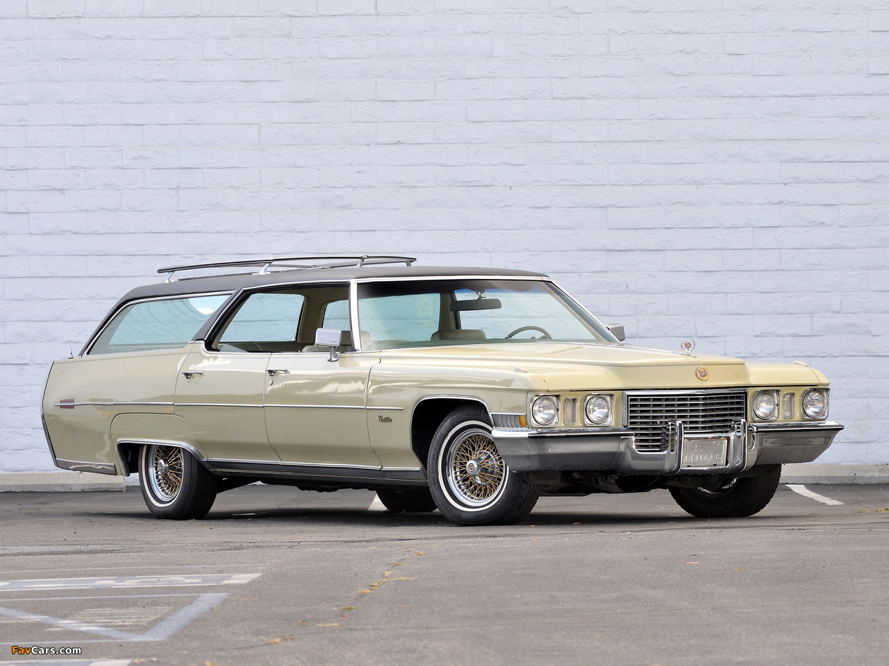 Cadillac Fleetwood Sixty Special Station Wagon by Detroit Sunroof 1972 wallpapers (1280 x 960)