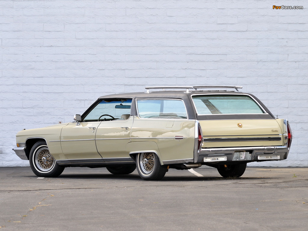 Pictures of Cadillac Fleetwood Sixty Special Station Wagon by Detroit Sunroof 1972 (1024 x 768)