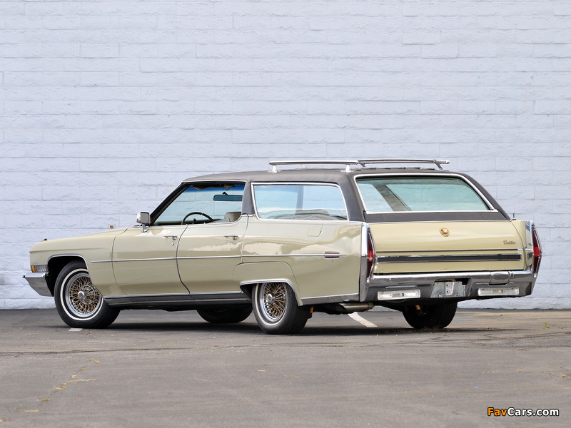 Pictures of Cadillac Fleetwood Sixty Special Station Wagon by Detroit Sunroof 1972 (800 x 600)