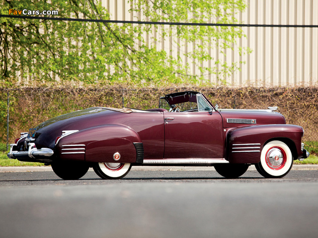 Cadillac Sixty-Two Convertible Coupe by Fleetwood 1941 images (640 x 480)