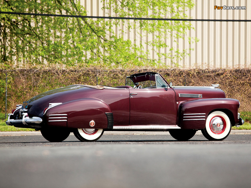 Cadillac Sixty-Two Convertible Coupe by Fleetwood 1941 images (800 x 600)