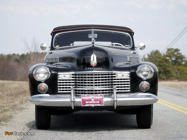 Cadillac Sixty-Two Convertible Sedan 1941 wallpapers (640 x 480)