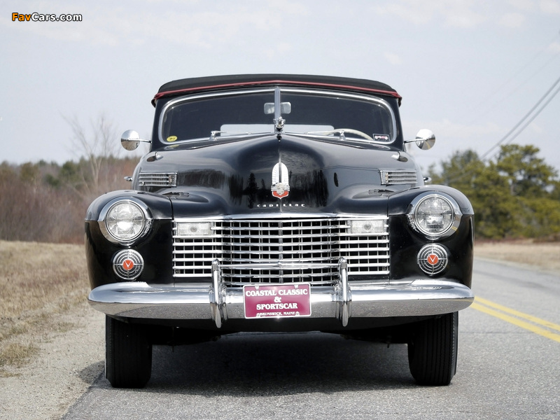 Cadillac Sixty-Two Convertible Sedan 1941 wallpapers (800 x 600)