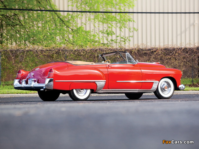 Cadillac Sixty-Two Convertible (6267) 1948 pictures (640 x 480)