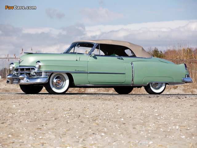 Cadillac Sixty-Two Convertible Coupe 1951 wallpapers (640 x 480)