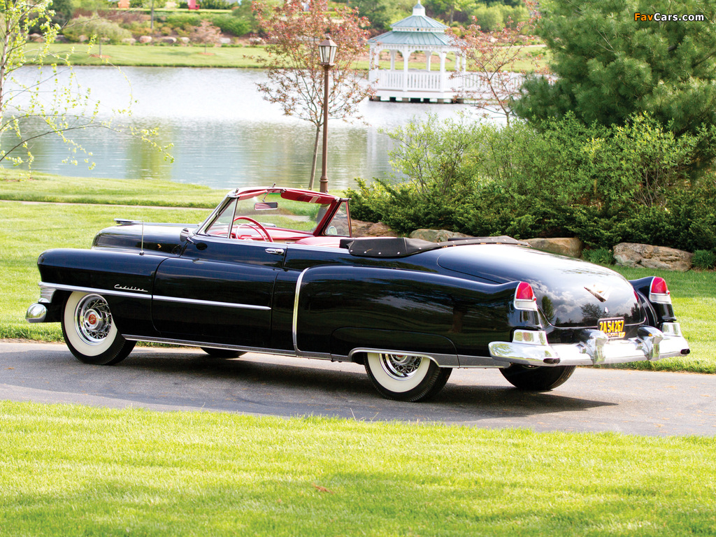 Cadillac Sixty-Two Convertible Coupe 1952 photos (1024 x 768)