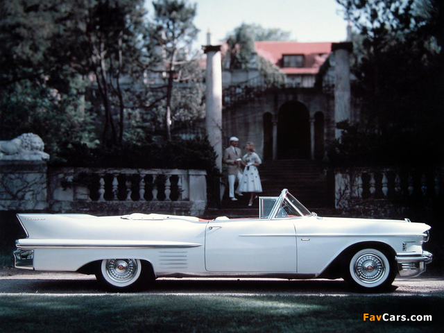 Cadillac Sixty-Two Convertible (6267X) 1958 wallpapers (640 x 480)