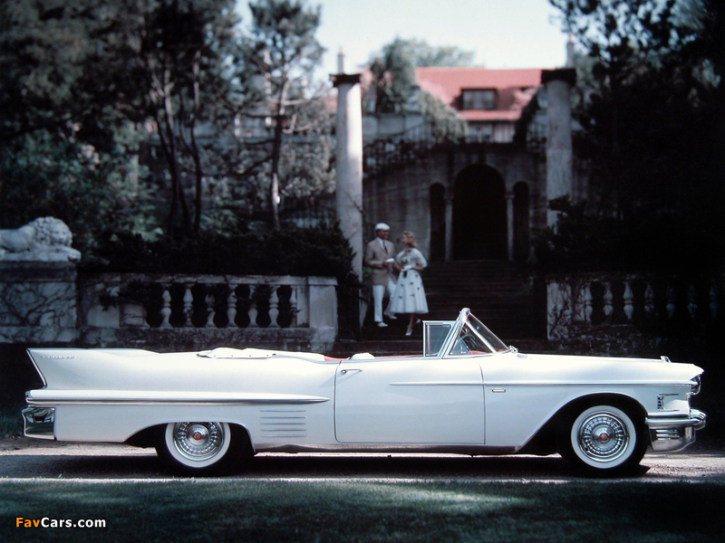 Cadillac Sixty-Two Convertible (6267X) 1958 wallpapers (800 x 600)
