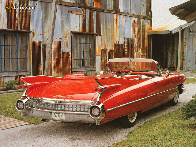 Cadillac Sixty-Two Convertible 1959 images (640 x 480)