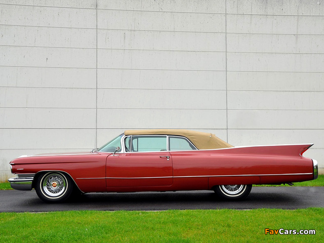 Cadillac Sixty-Two Convertible 1960 photos (640 x 480)