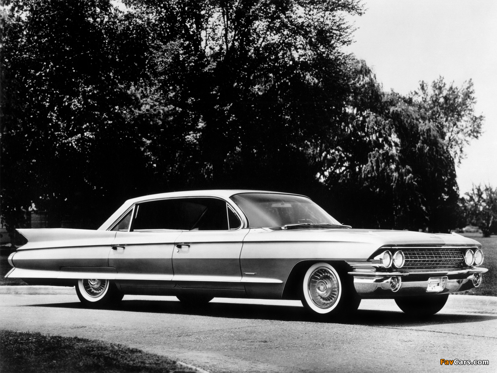 Cadillac Sixty-Two 6-window Hardtop Sedan (6229K) 1961 photos (1024 x 768)