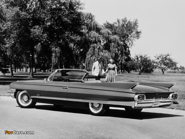 Cadillac Sixty-Two Convertible (6267F) 1961 wallpapers (640 x 480)