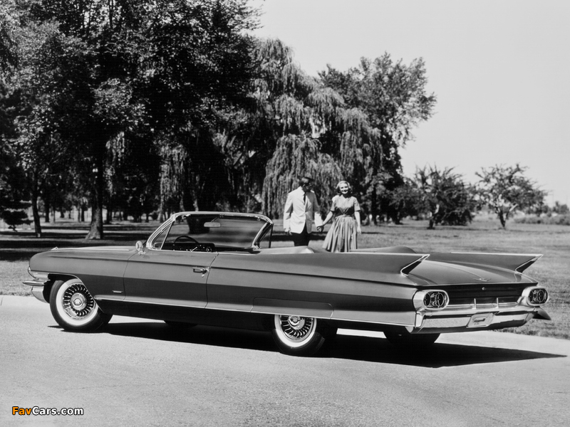 Cadillac Sixty-Two Convertible (6267F) 1961 wallpapers (800 x 600)