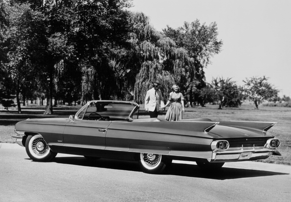 Cadillac Sixty-Two Convertible (6267F) 1961 wallpapers
