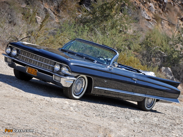 Cadillac Sixty-Two Convertible (6267) 1962 images (640 x 480)