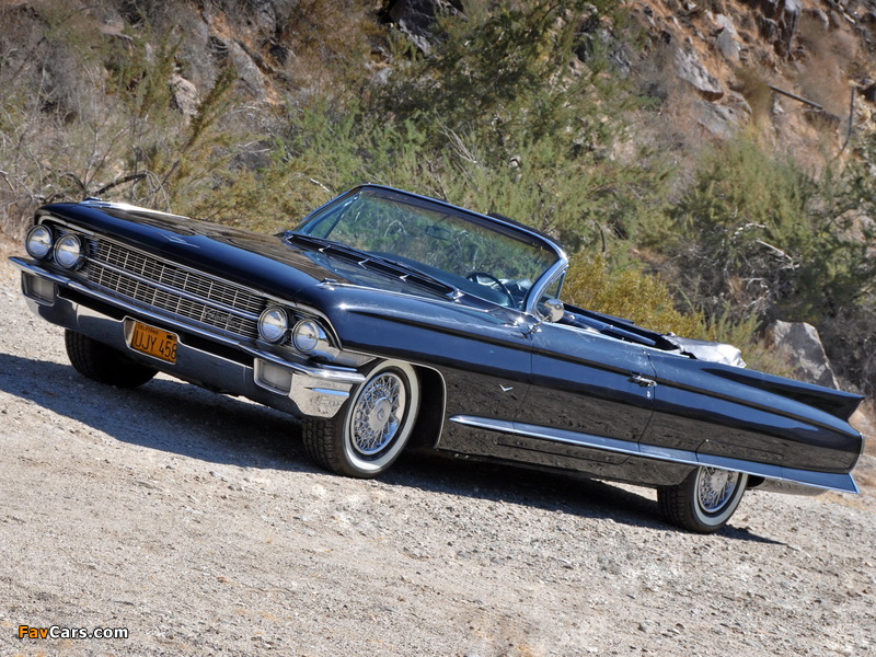 Cadillac Sixty-Two Convertible (6267) 1962 images (800 x 600)
