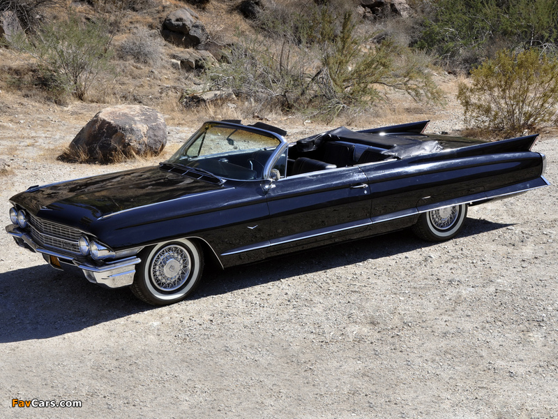 Cadillac Sixty-Two Convertible (6267) 1962 photos (800 x 600)