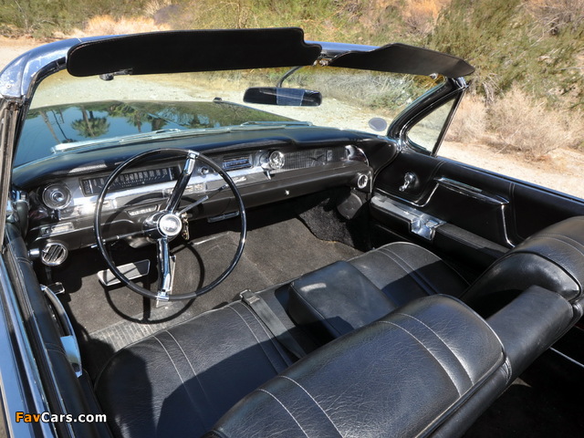 Cadillac Sixty-Two Convertible (6267) 1962 wallpapers (640 x 480)