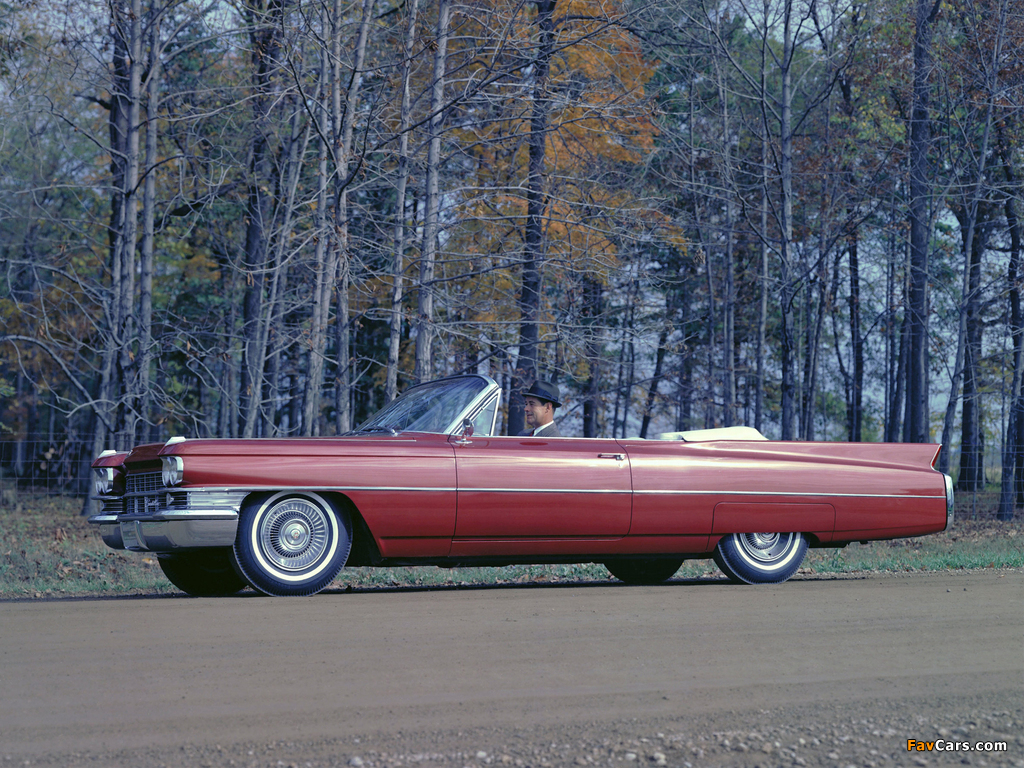 Cadillac Sixty-Two Convertible (6267F) 1963 wallpapers (1024 x 768)