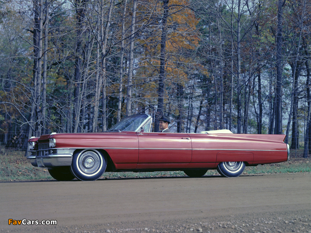 Cadillac Sixty-Two Convertible (6267F) 1963 wallpapers (640 x 480)