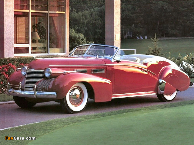 Cadillac Custom Convertible by Bohman & Schwartz 1940 photos (640 x 480)